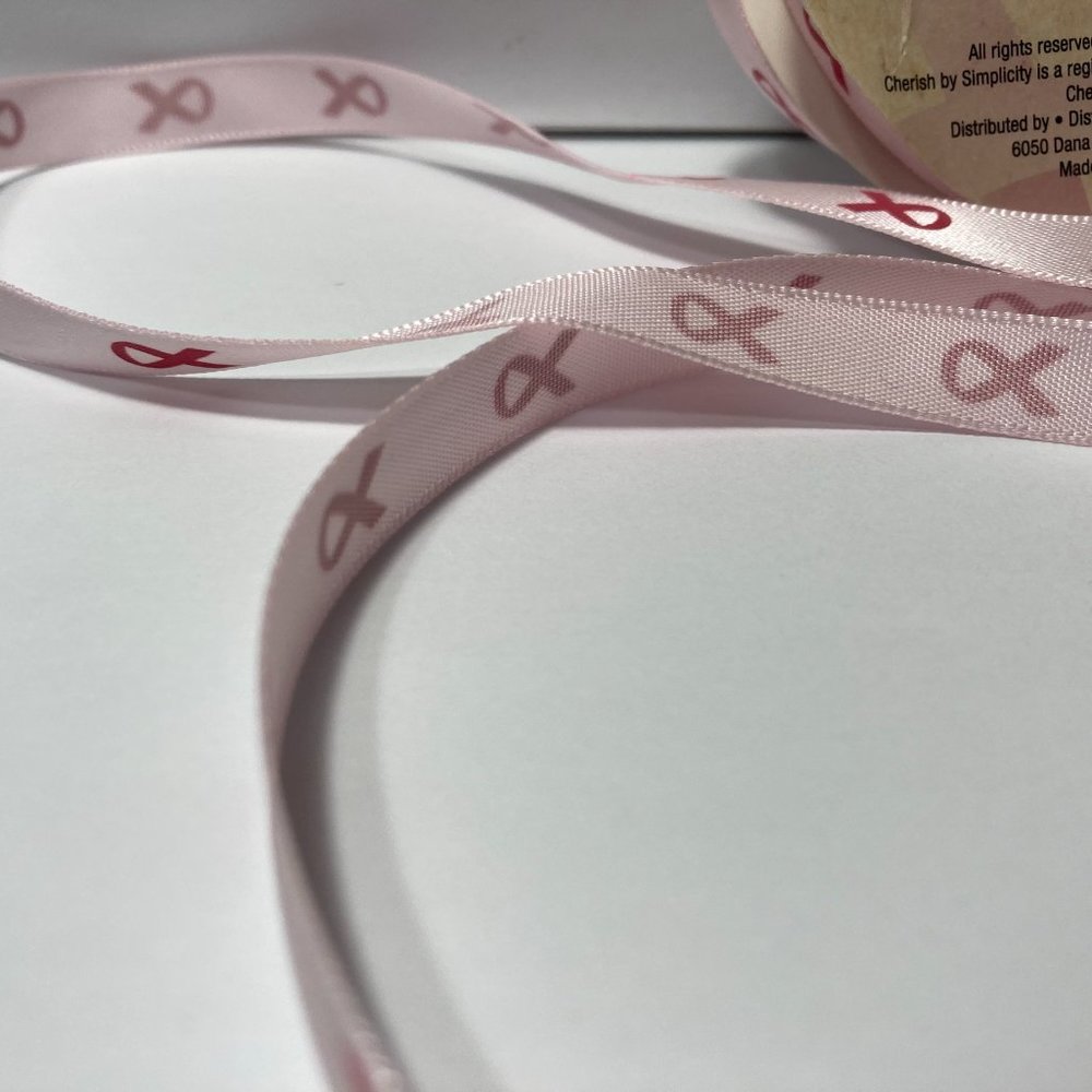 Breast Cancer Awareness Ribbon ~ Ribbon Crafts - Picture 6 of 14